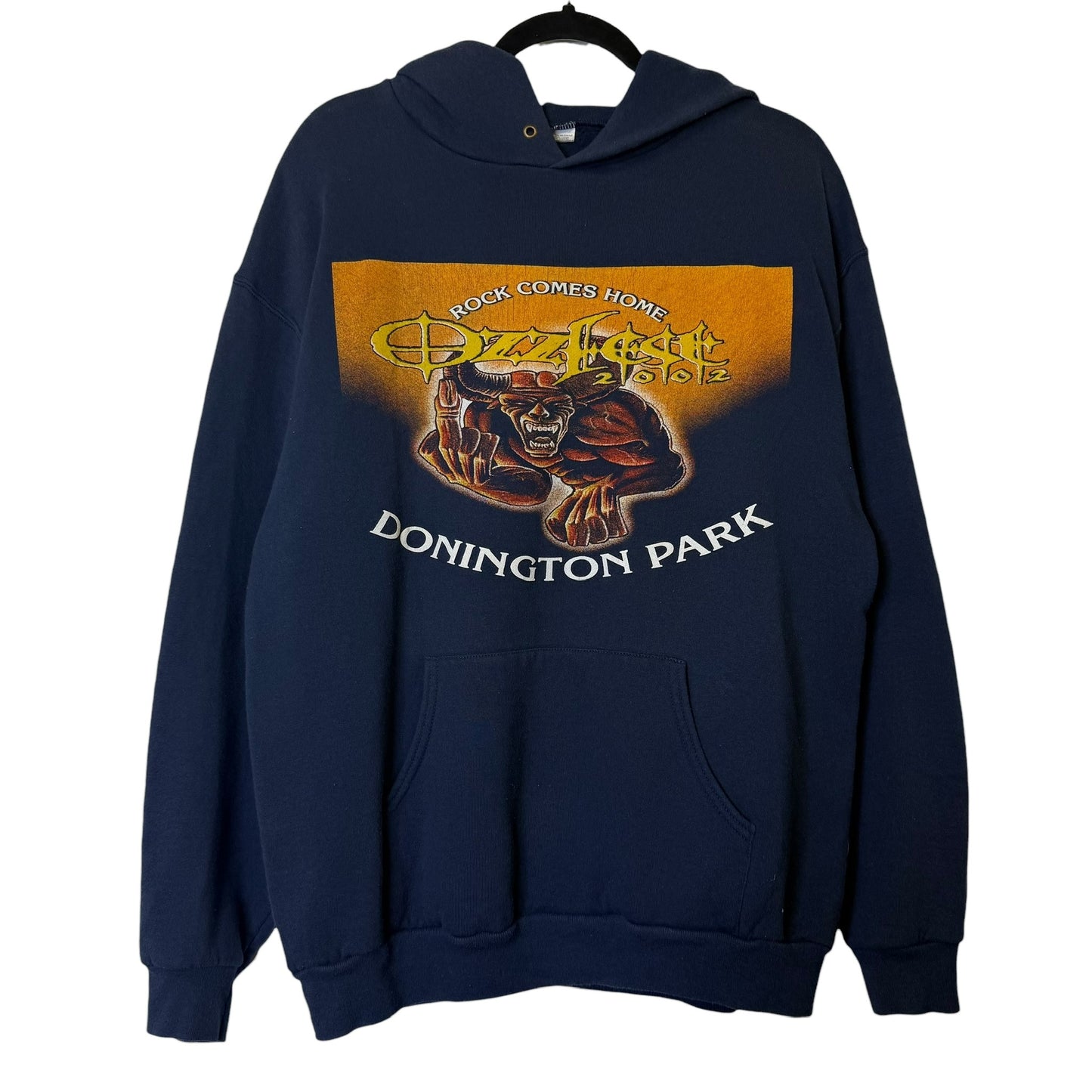 2002 Ozzfest Donington Park Hoodie Sz L