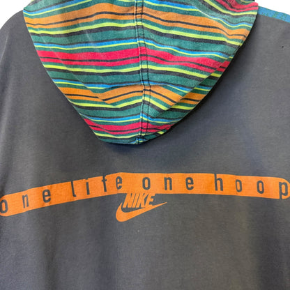 80's Nike Hoops One Life Hoodie Sz XL