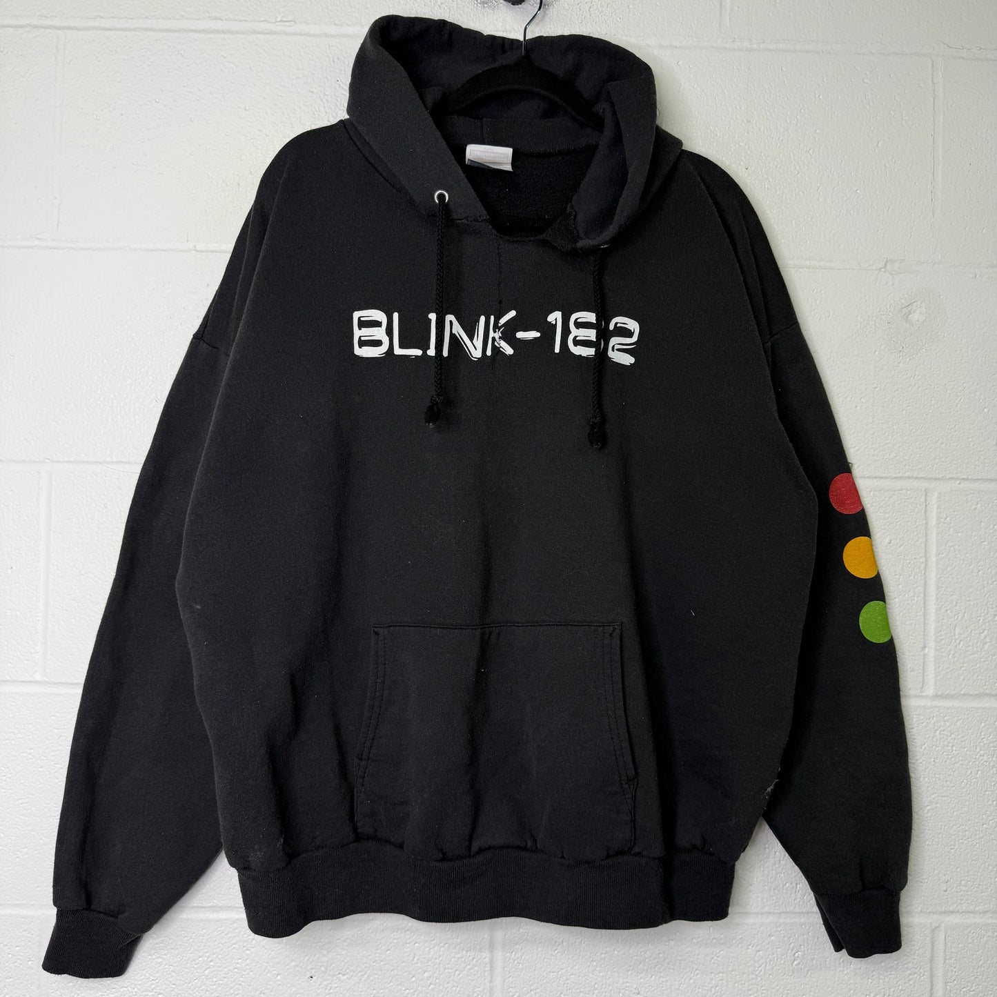 2000s Blink 182 Traffic Light Band Hoodie Sz XL