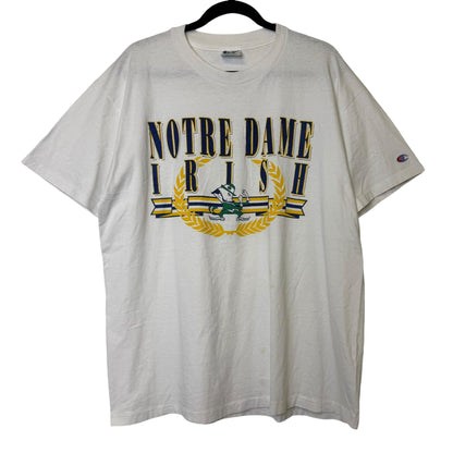 90's Notre Dame Fighting Irish NCAA T-Shirt Sz XL (B2153)