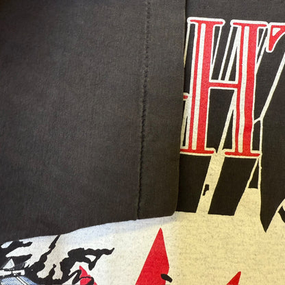 1990 Slaughter Kickin' Ass in Canada Tour T-shirt Sz L (B619)