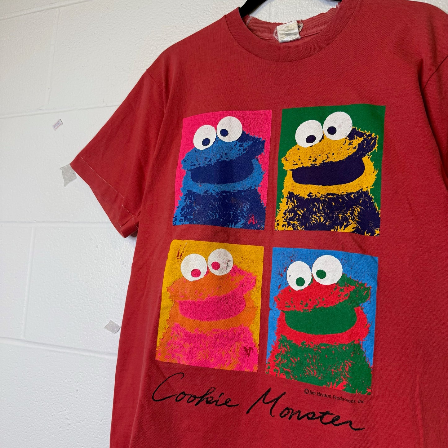 90s Cookie Monster Sesame Street T-shirt Men’s M (B2575)
