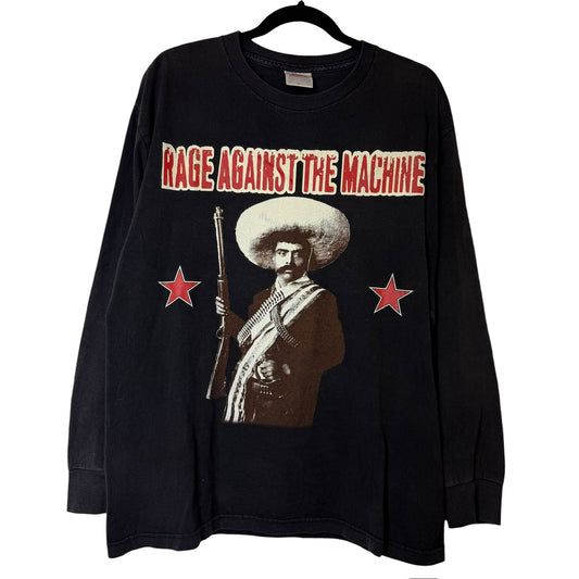 90's Rage Against The Machine Zapata Long Sleeve Sz L