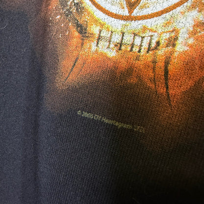 2000s HIM Heartagram Artimonde Band Hoodie Sz L (A2036)