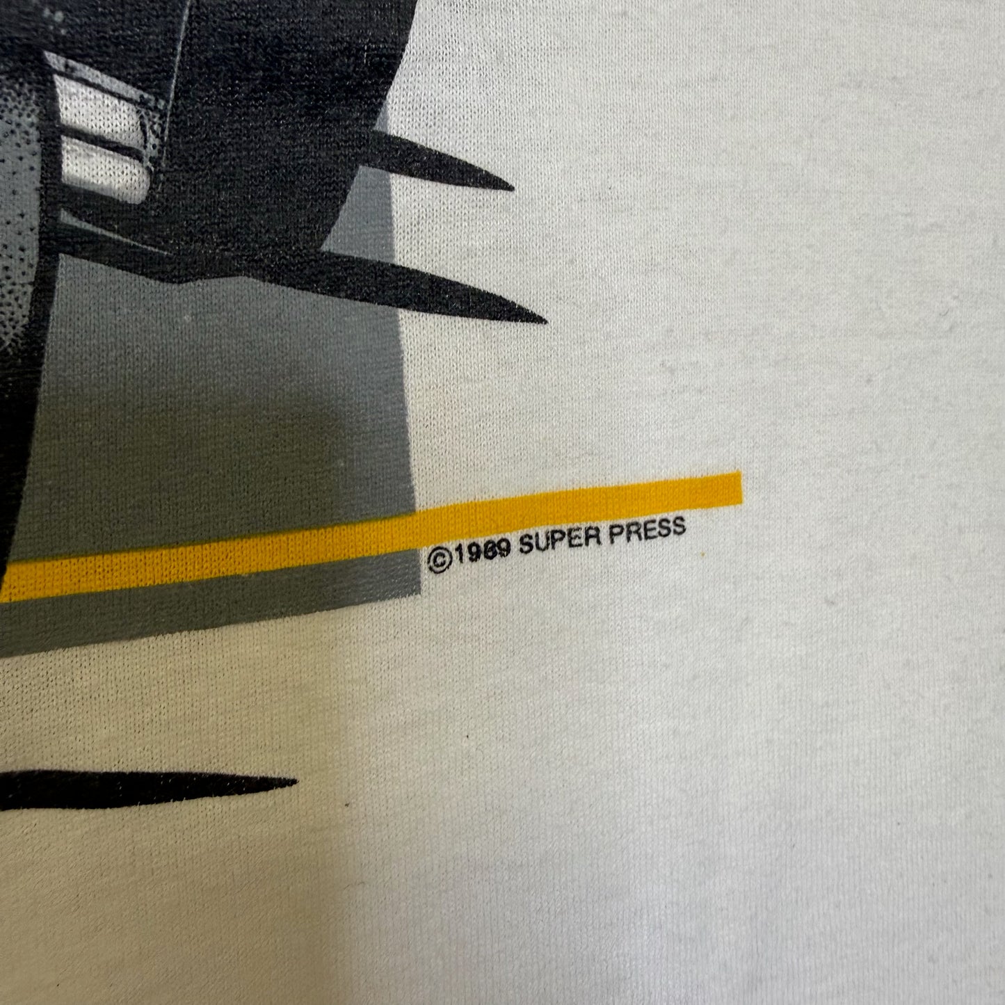 1993 Mario Andretti Formula 1 T-Shirt  Sz L (B2981)