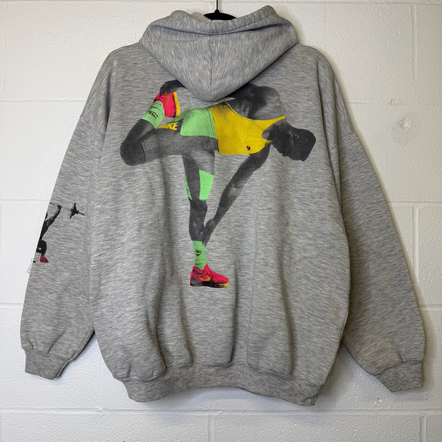 80’s Bo Jackson Nike NFL Hoodie Sz L (A687)