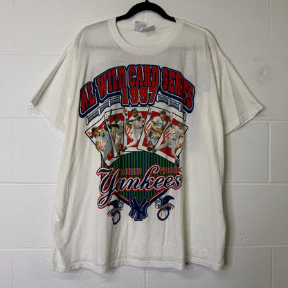 1997 New York Yankees MLB T-shirt Sz 3XL (B1614)