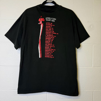 1993 Steely Dan Aja Tour T-Shirt Sz L (B1703)
