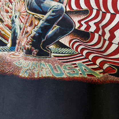 80s Bruce Springsteen Born in the USA T-Shirt Sz L (B410)