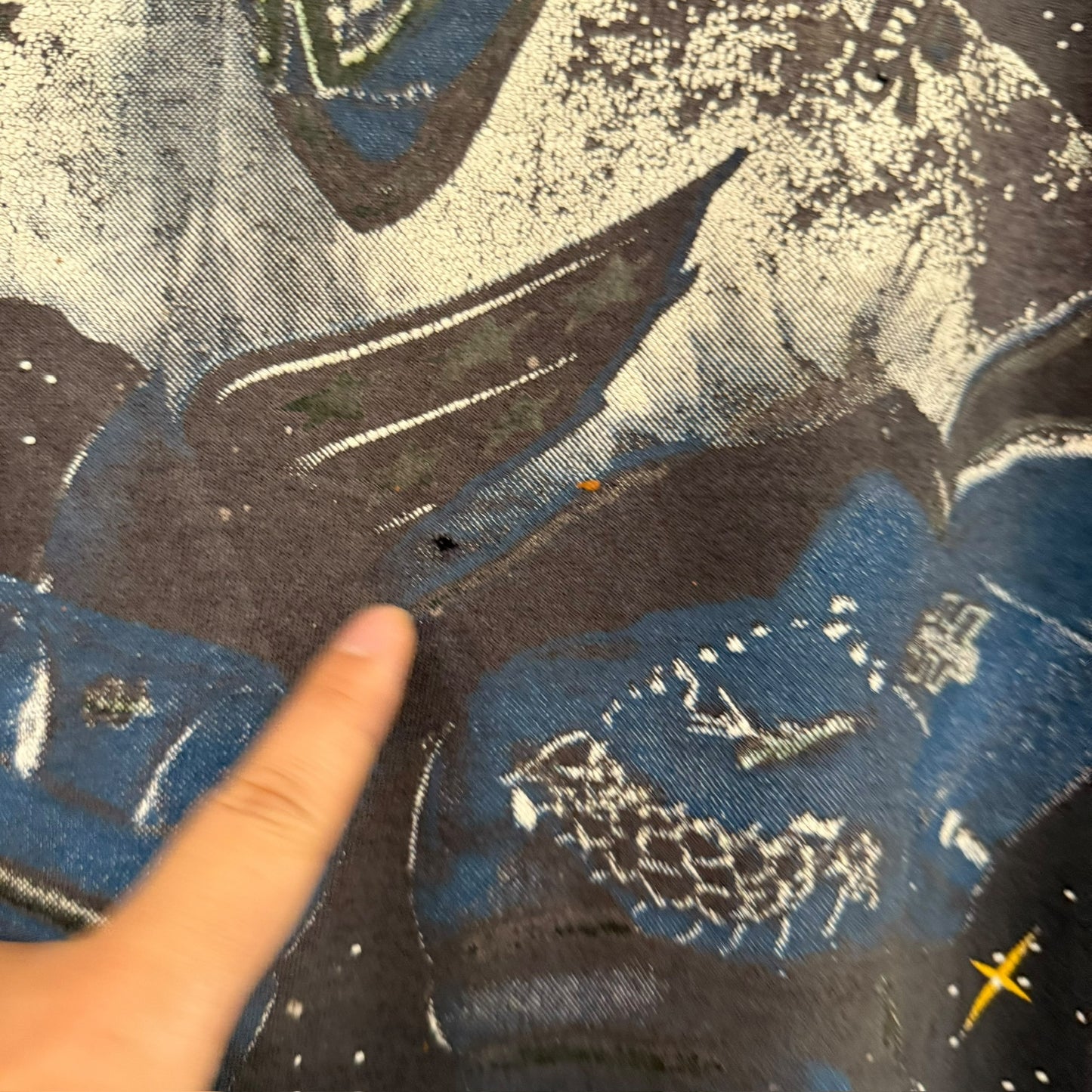 90s Washington Capitals NHL Bulletin AOP T-Shirt Sz XL