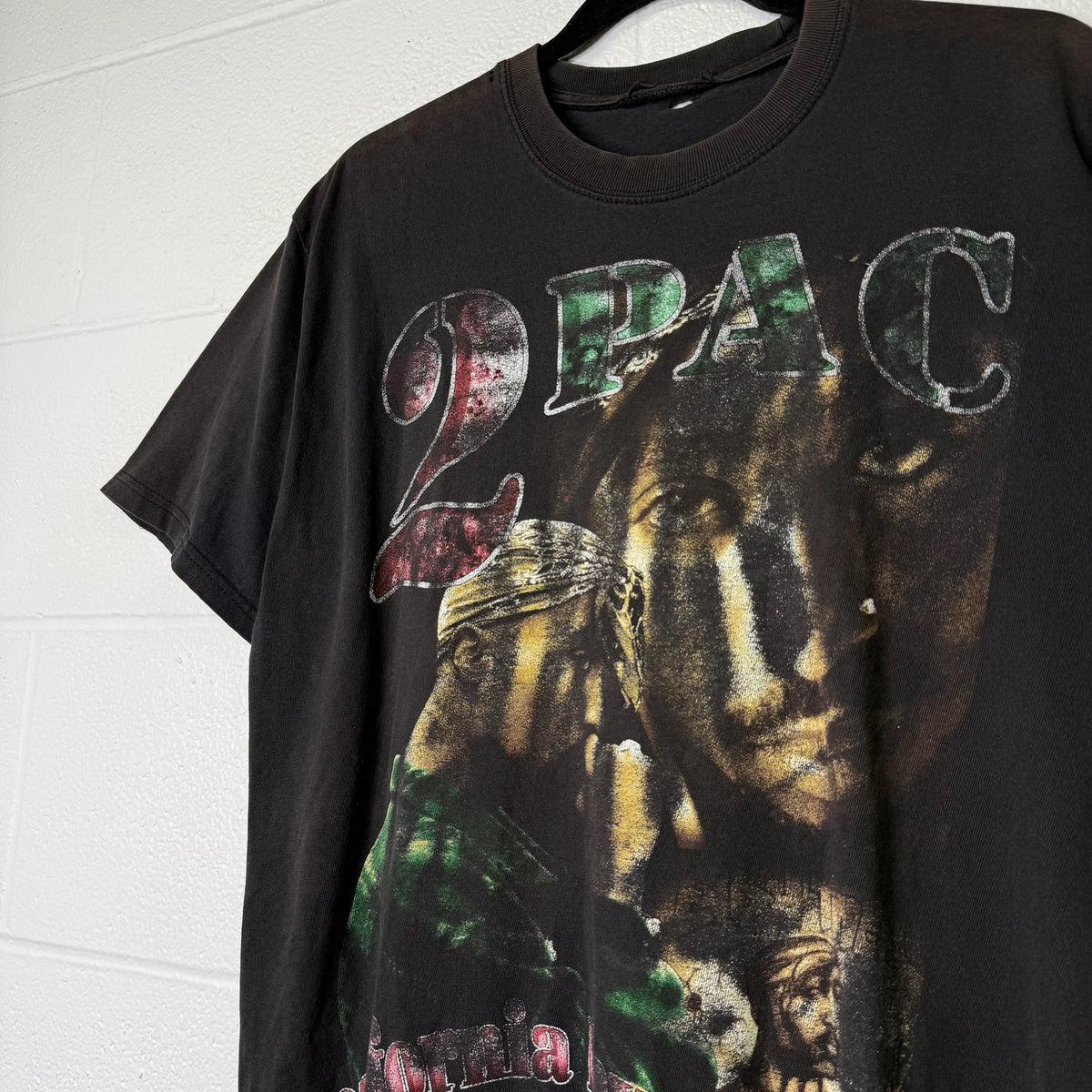 90s Tupac Biggie Rap T-Shirt Sz L
