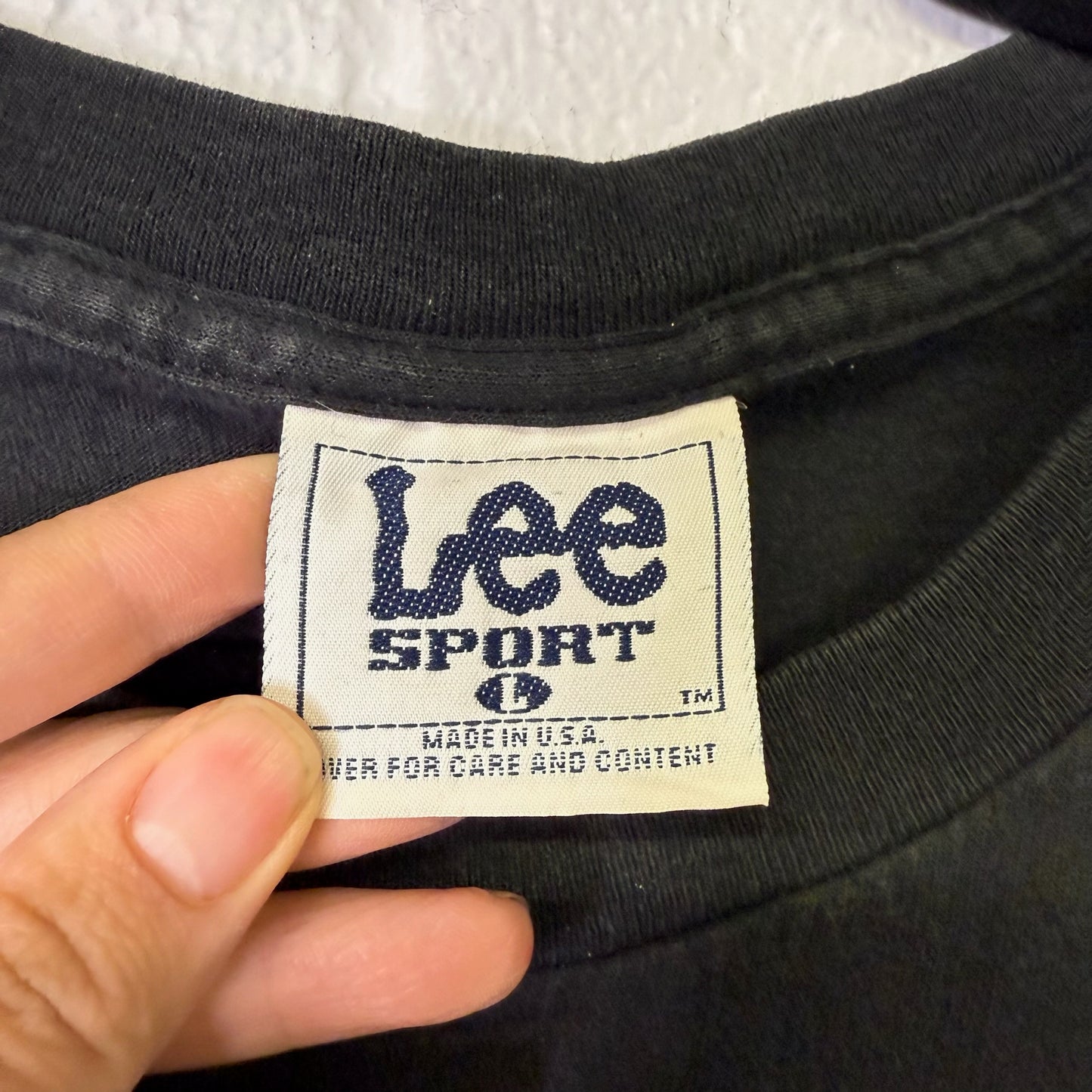 90's Nebraska Cornhuskers NCAA Nutmeg T-shirt Sz L (B1636)