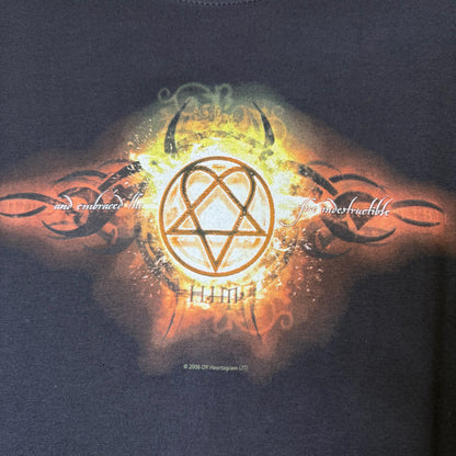 2006 HIM Heartagram T-Shirt Sz XL  (B2049)