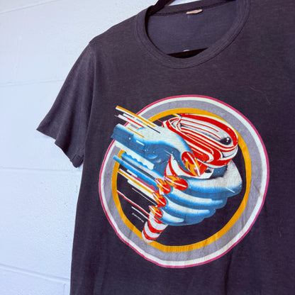 1986 Judas Priest Turbo Tour T-shirt Sz L (B2500)