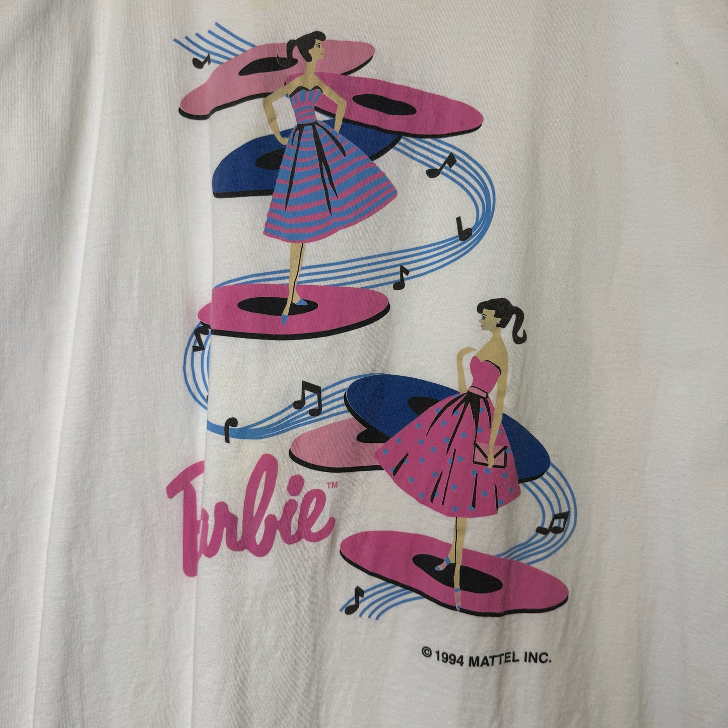1994 Barbie Mattel T-Shirt Sz XL (B1953)