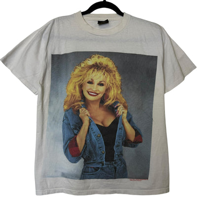 1993 Dolly Parton T-Shirt Sz L (B402)