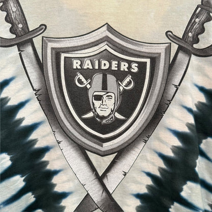 90s Oakland Raiders NFL T-Shirt Sz L (B1253)