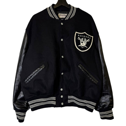 90s Los Angeles Raiders NFL Letterman Jacket
