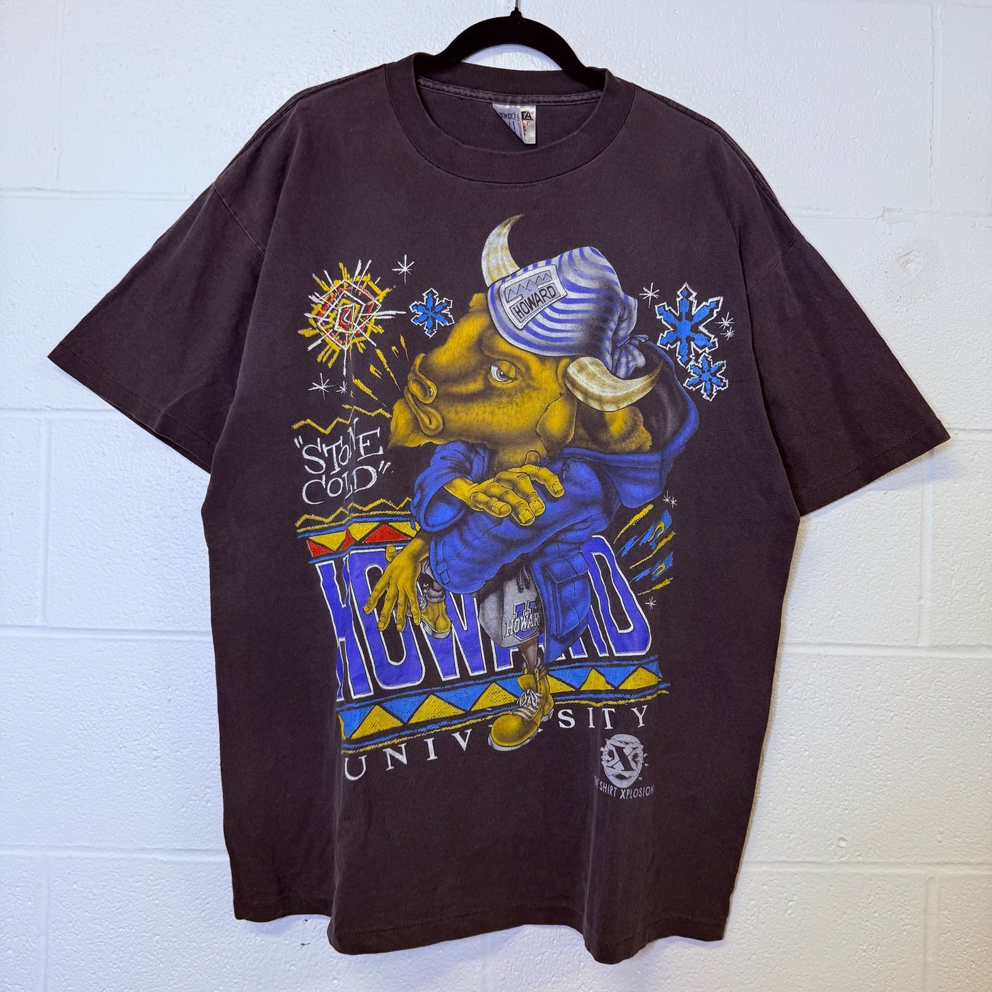 90s Howard University College Xplosion T-Shirt Sz XL (B2463)