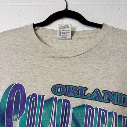 90's Orlando Solar Bears Hockey T-shirt Sz L (B666)