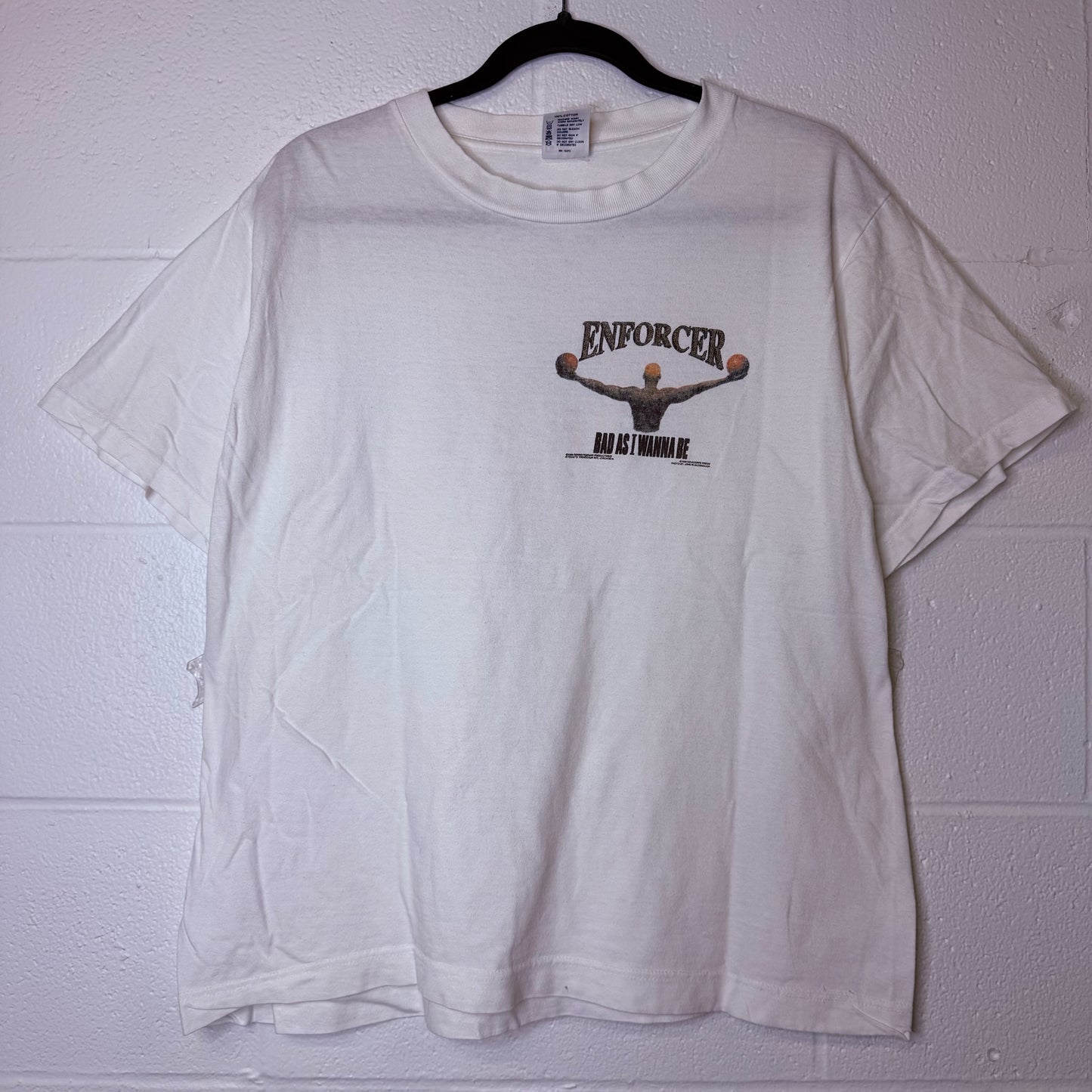 1996 Chicago Bulls Dennis Rodman NBA T-Shirt Sz M (B2350)