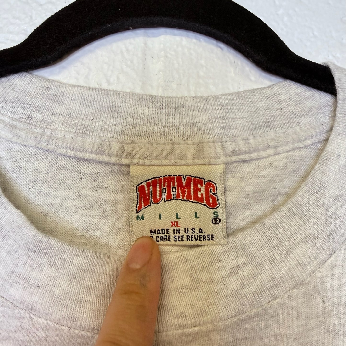 1993 New England Patriots Nutmeg Breakthrough T-Shirt Sz XL (B25447)