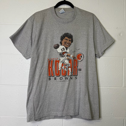 1987 Bernie Kosar Cleveland Browns NFL Salem T-shirt Sz XL (B1662)