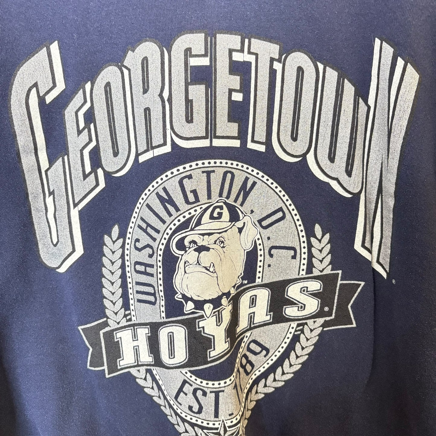 90s Georgetown Crewneck Sz L (A8064)