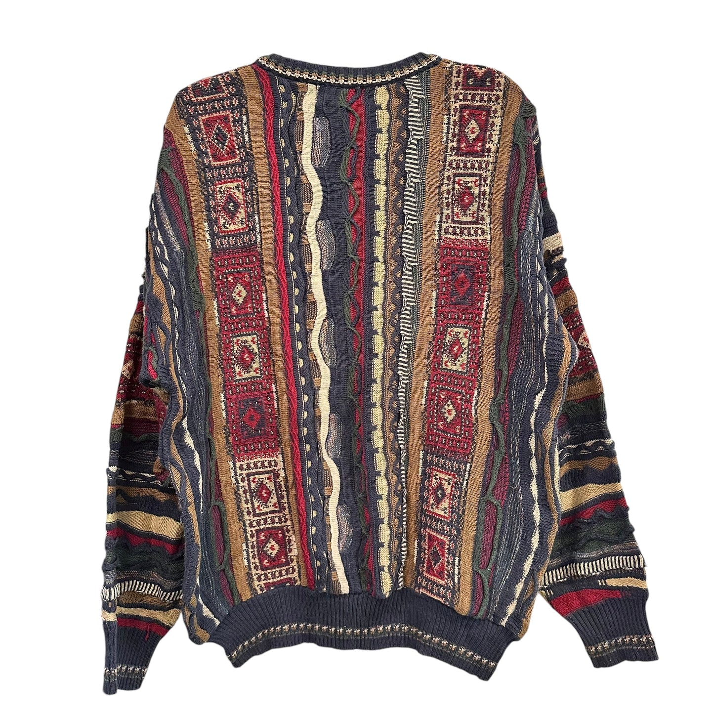 90's Coogi Style by Roundtree & York Knit Sweater Sz L (A7480)