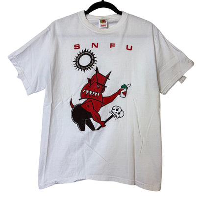 2000s SNFU Devil Tour Shirt Sz M (B2513)