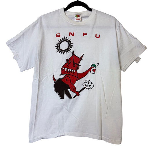 2000s SNFU Devil Tour Shirt Sz M (B2513)