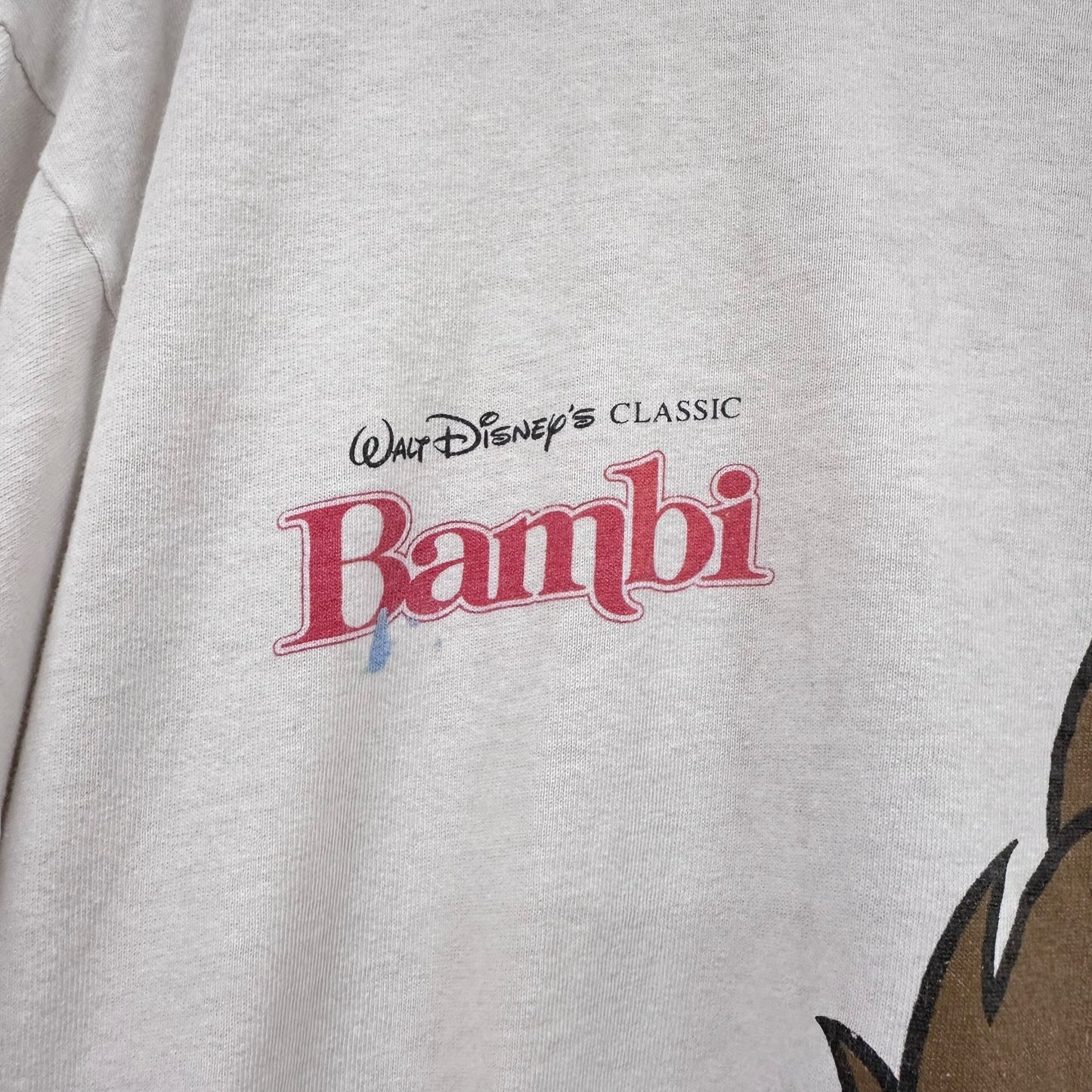 90's Disney's Bambi Movie T-Shirt Sz XL (A1711)