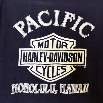 90's Harley Davidson Honolulu Hawaii T-Shirt Sz M (B2525)