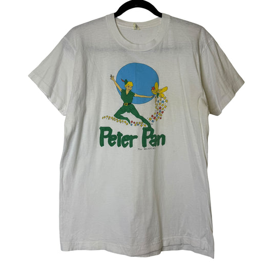 90s Peter Pan Musical Disney T-shirt Sz XL (B653)