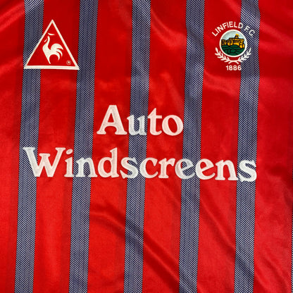 1997 Linfield F.C. Le Coq Sportif Soccer Jersey Sz L (A1597)