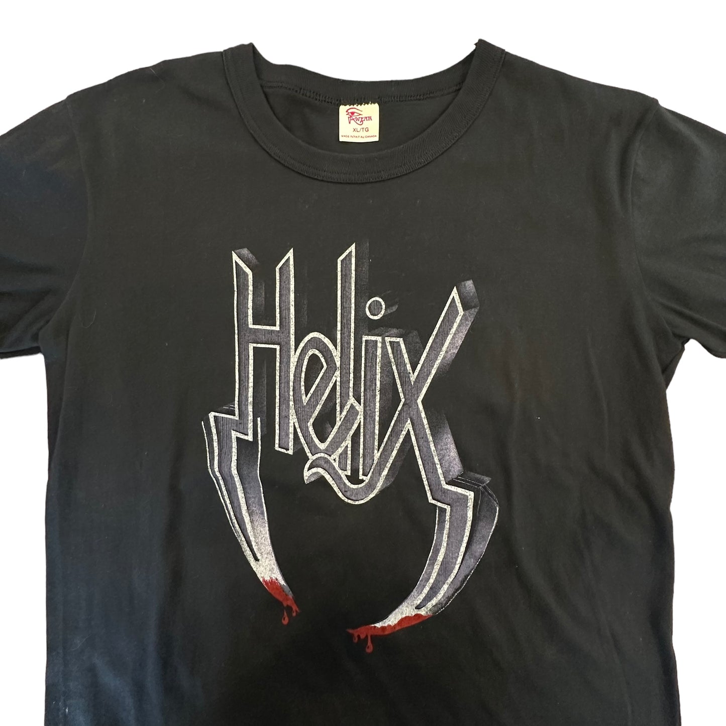 1984 Helix Tour T-Shirt Sz XL (A3315)