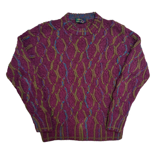 90s Coogi Inspired Sweater Sz L (A3305b)
