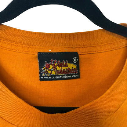 90s World Industries Flameboy Skate T-Shirt Sz XL