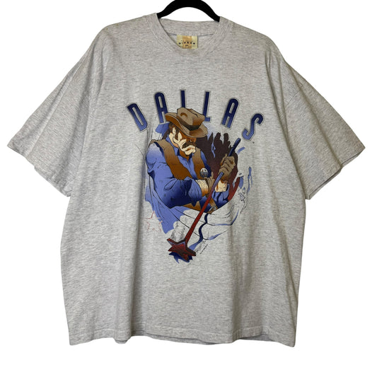 1995 Dallas Cowboys Nutmeg Breakthrough T-Shirt Sz XXL (B1136)