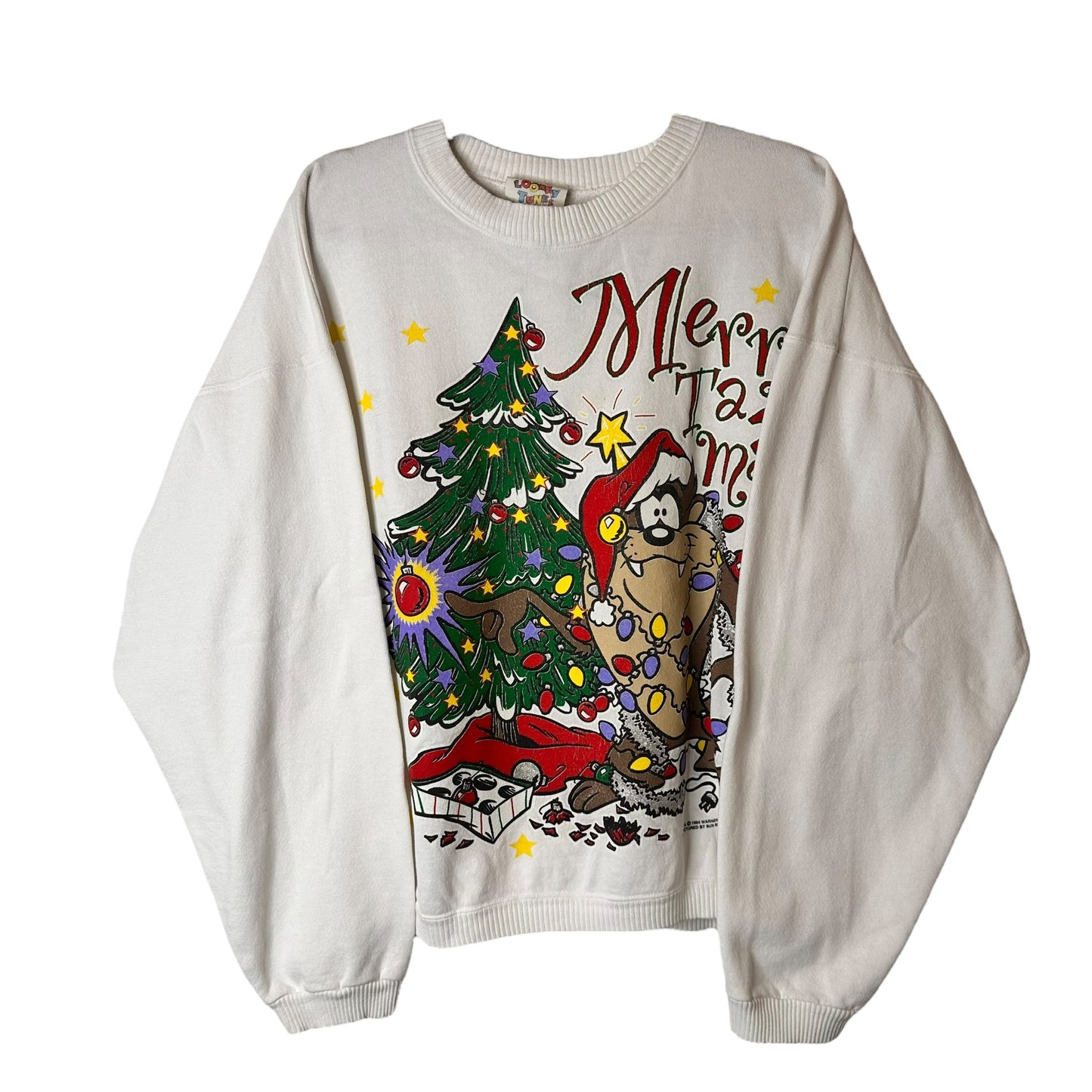 1994 Tasmanian Devil Christmas Crewneck (A187)