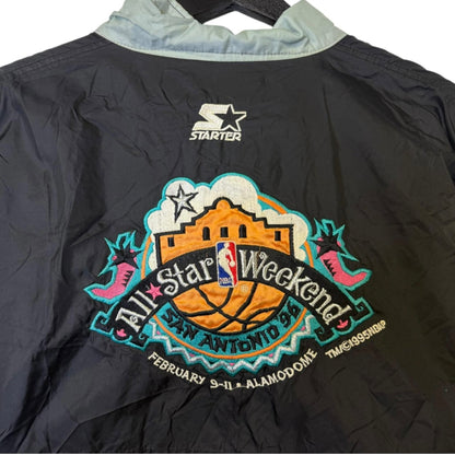 1995 NBA All Star Starter Jacket Size XL Vintage San Antonio Spurs