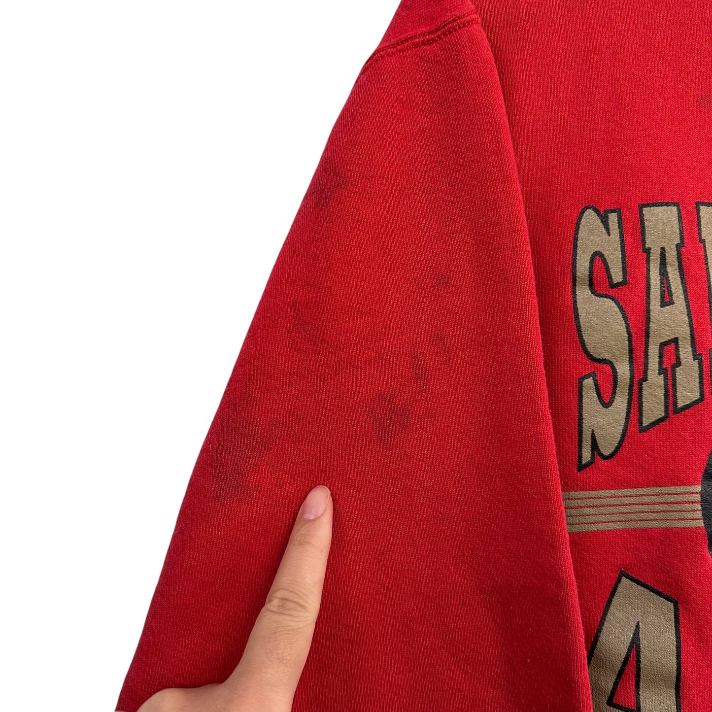 90s San Francisco 49ers Crewneck Sz L (A7563)