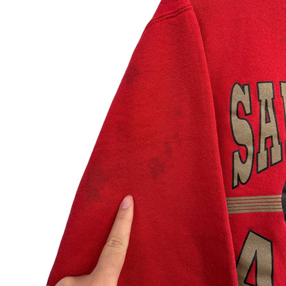 90s San Francisco 49ers Crewneck Sz L (A7563)