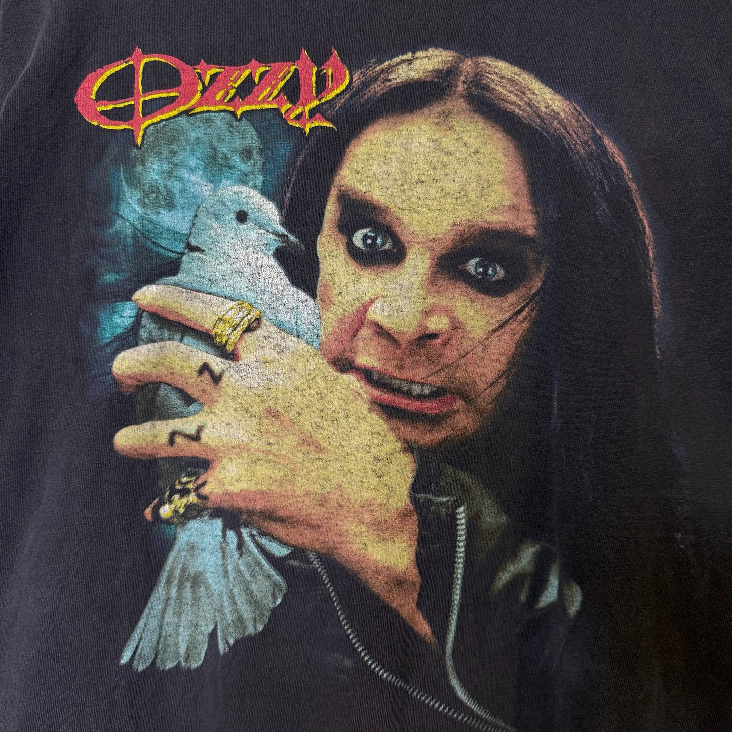 2002 Ozzy Osbourne Dove's Revenge T-Shirt Sz L (B2255)