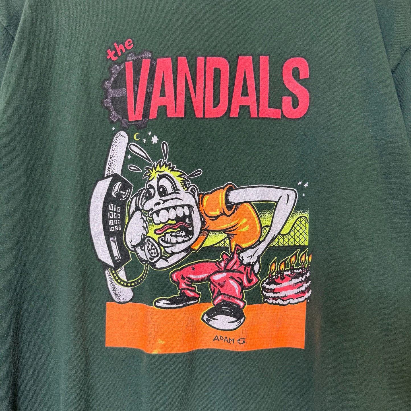90's The Vandals Punk Band T-shirt Sz XL (B1001)