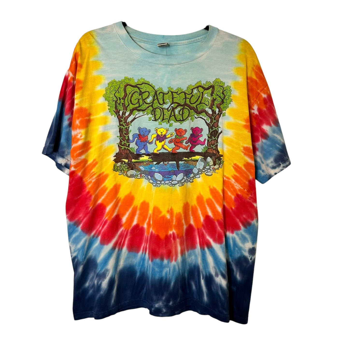 1997 Grateful Dead Tie Dye T-shirt Sz L (A1853)