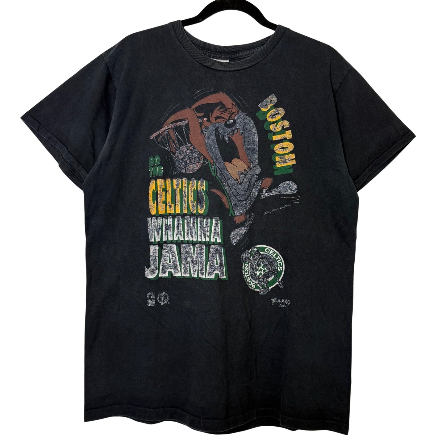 90s Taz Boston Celtics NBA T-Shirt Sz L (B2314)