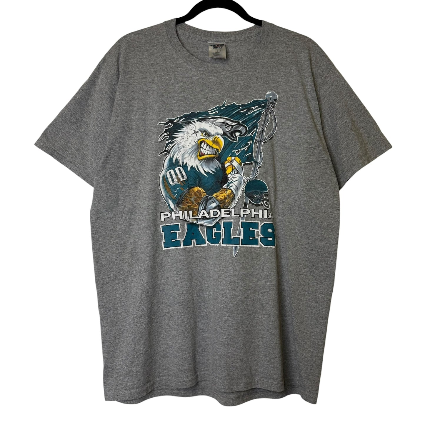 90s Philadelphia Eagles T-shirt Sz L (B2120)