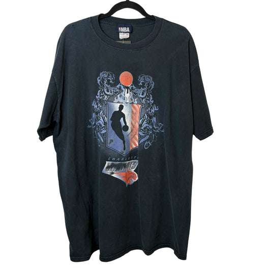 2000s Charlotte Bobcats T-shirt Sz 2XL (A7292)