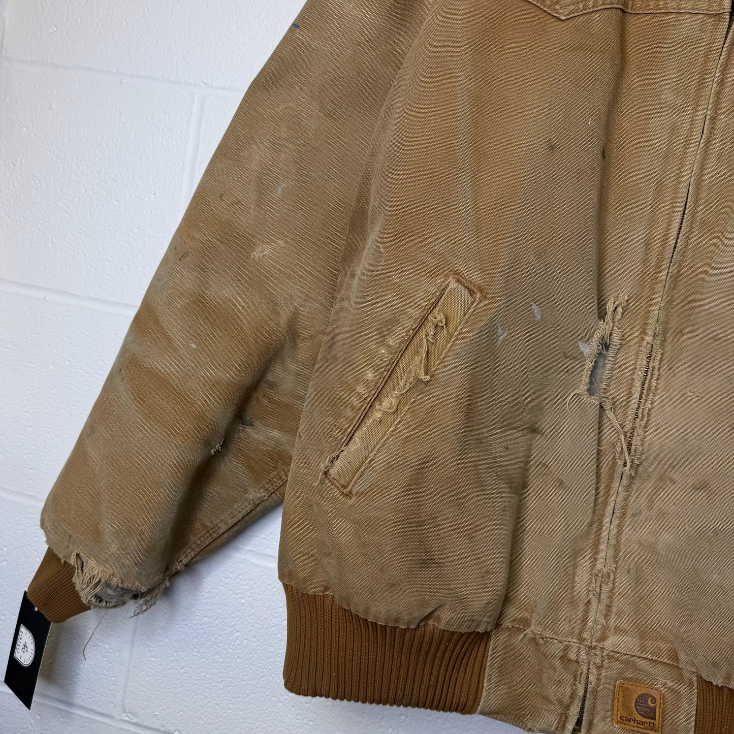 Carhartt Tan Santa Fe Jacket Sz XL (A9752)